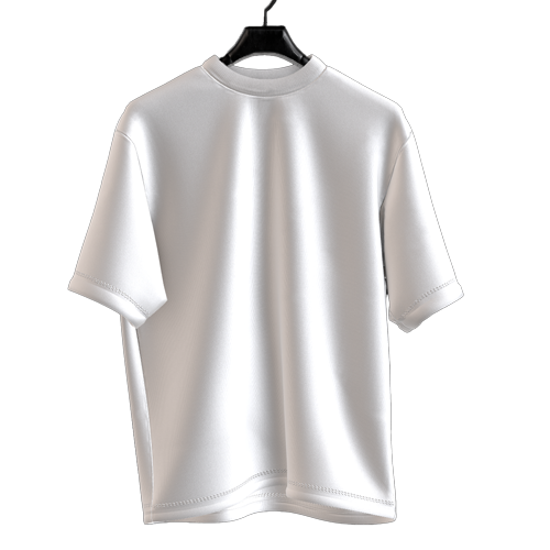 Hanging t-shirt mockup
